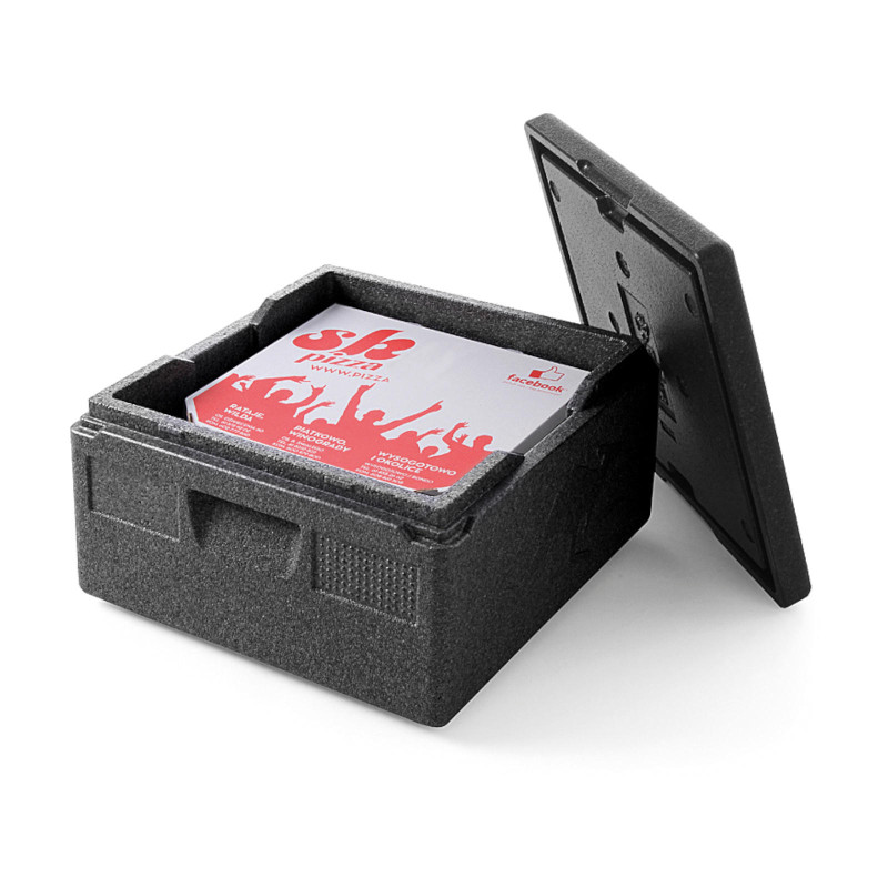 Termiškai izoliuotas konteineris picai 3 x picos sk. 40 cm