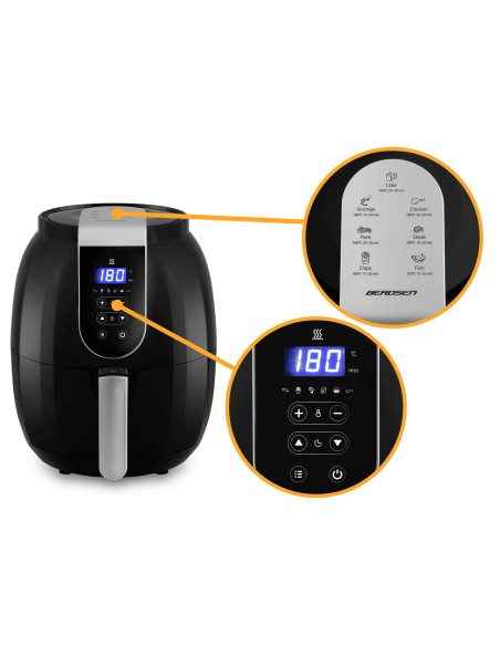 Oro gruzdintuvė su ekranu BD-651