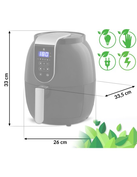 Oro gruzdintuvė su ekranu BD-651