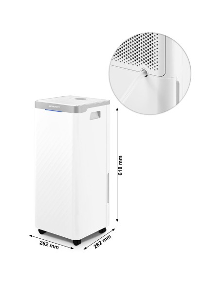 Oro džiovintuvas - drėgmės sugėriklis Berdsen BD-522 baltas