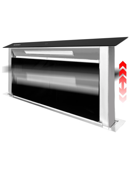 Stalviršis gartraukis 90cm juodas BT-290