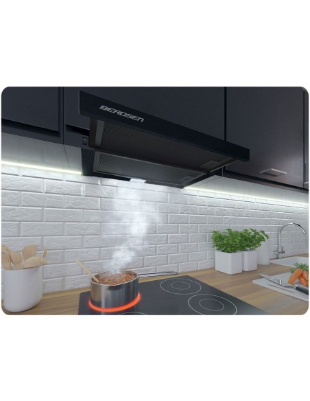 Teleskopinis gartraukis 50cm juodas BT-238