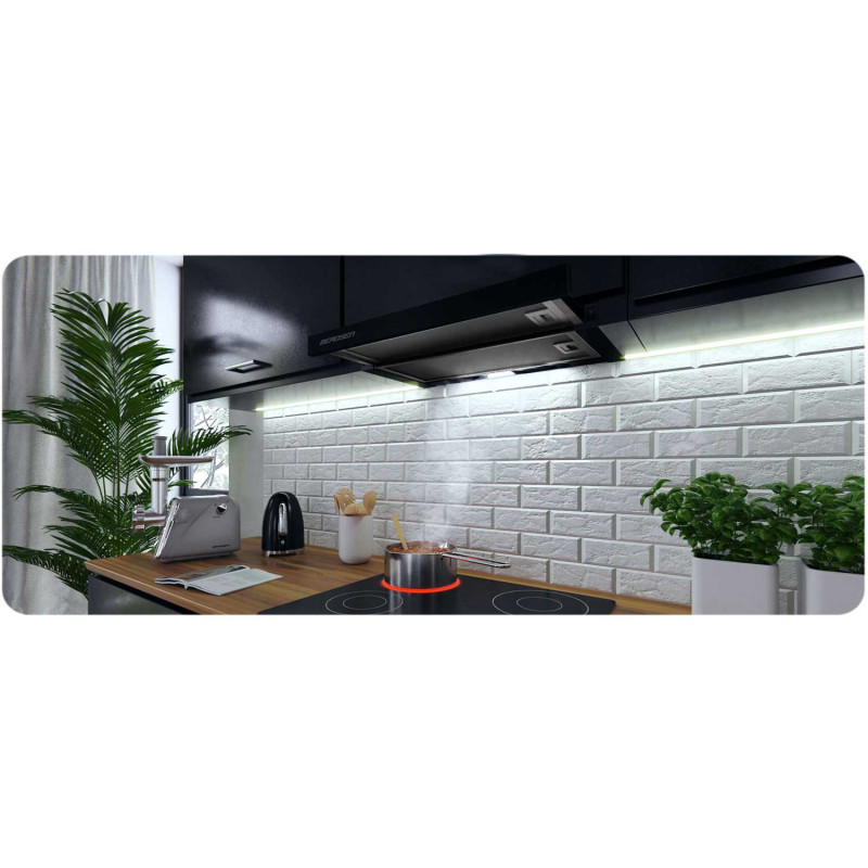 Teleskopinis gartraukis 50cm juodas BT-238