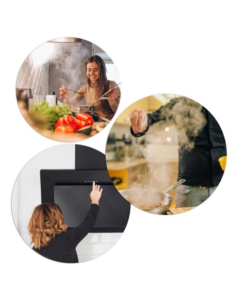 Po spintele esantis gartraukis 52cm juodas BT-236