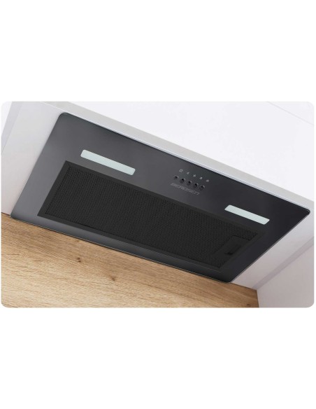 Po spintele esantis gartraukis 52cm juodas BT-236