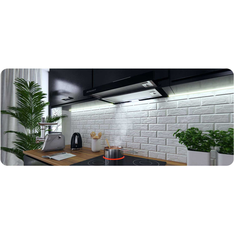 Teleskopinis gartraukis 50cm juodas BT-234