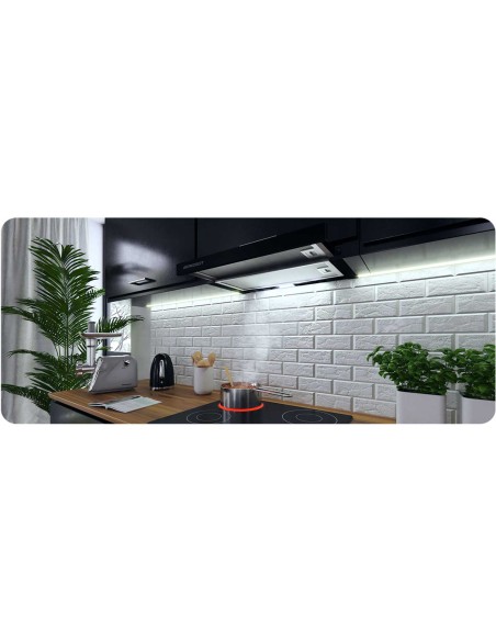 Teleskopinis gartraukis 50cm juodas BT-234