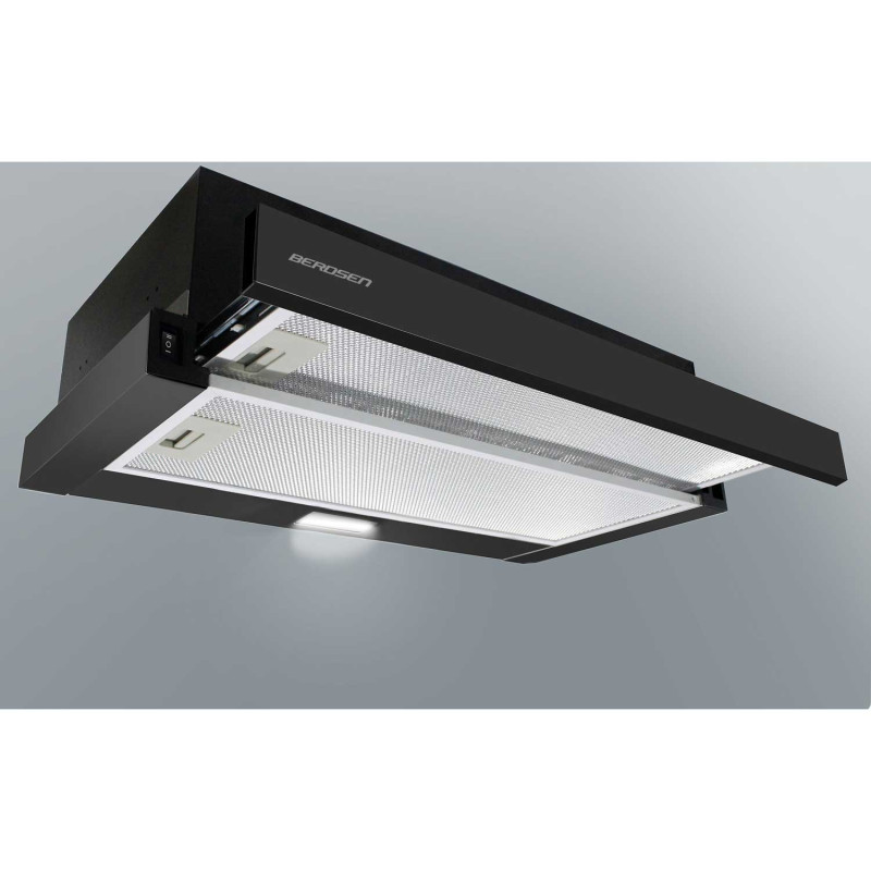 Teleskopinis gartraukis 50cm juodas BT-234