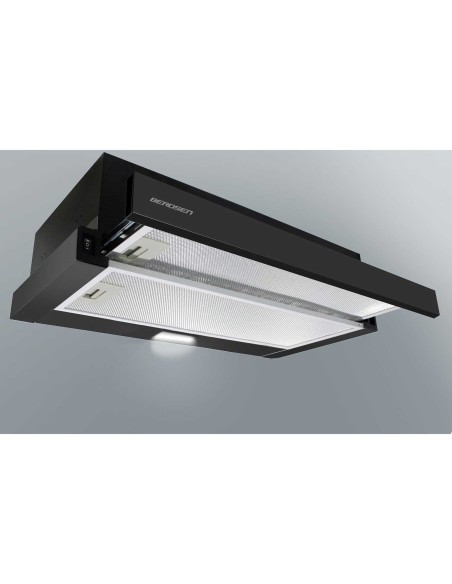 Teleskopinis gartraukis 50cm juodas BT-234