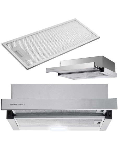 Teleskopinis gartraukis 50cm Inox BT-233