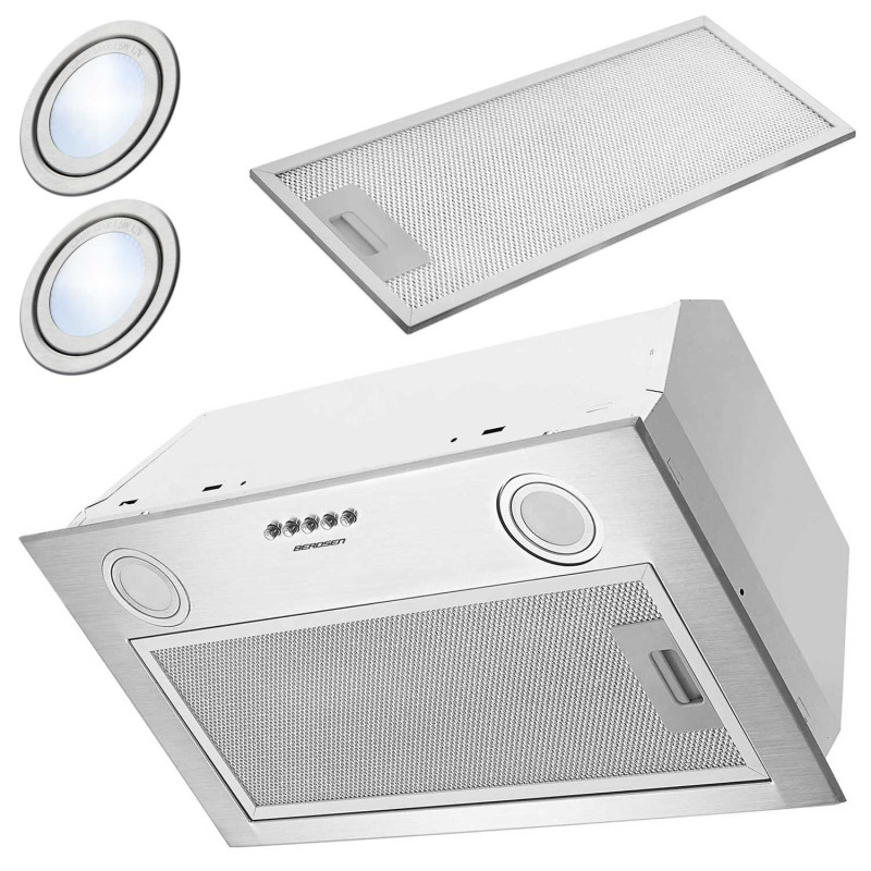 Įmontuojamas gartraukis 52 cm Berdsen BT-231 INOX