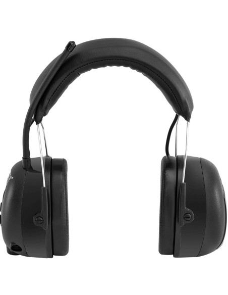 Ausinės, izoliuojančios garsą, aktyvūs apsauginiai trukdžiai su AUX MP3 Bluetooth radiju - juodos spalvos Ausinės, izoliuojančios garsą, aktyvūs apsauginiai trukdžiai su AUX MP3 Bluetooth radiju - juodos spalvos