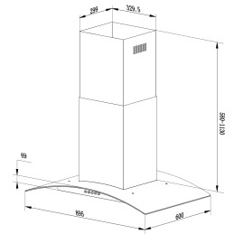 Salos gartraukis 90 cm Berdsen BT-224