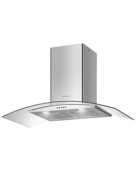 Dūmtraukis gartraukis 90 cm Berdsen BT-223 INOX Dūmtraukis gartraukis 90 cm Berdsen BT-223 INOX
