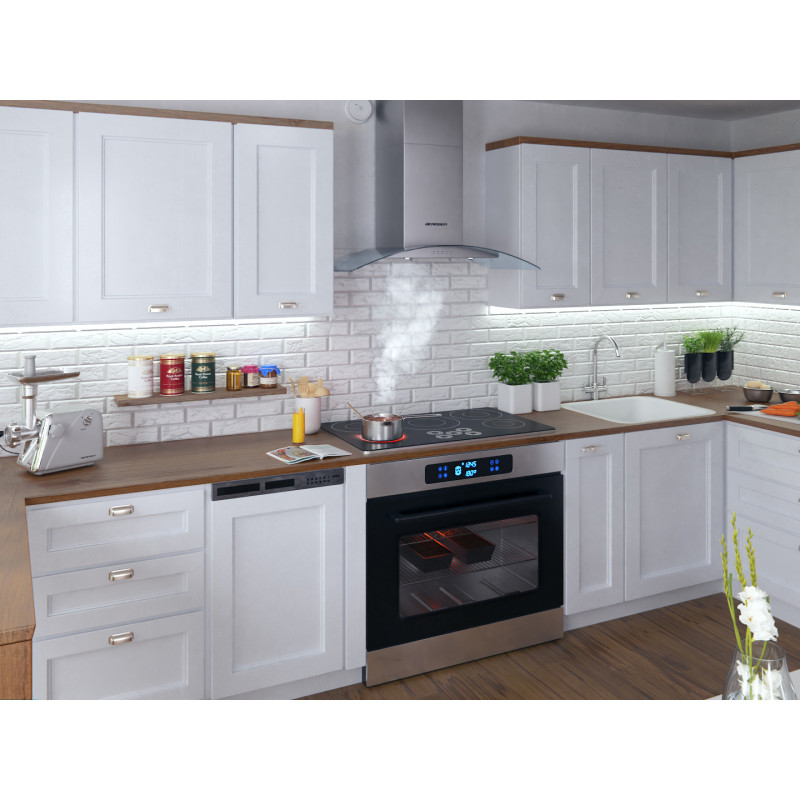 Dūmtraukis gartraukis 90 cm Berdsen BT-223 INOX