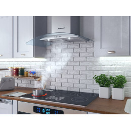 Dūmtraukis gartraukis 90 cm Berdsen BT-223 INOX