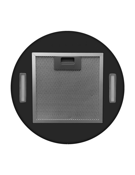Salos virtuvės gartraukis 35cm Berdsen juodas BT-221 Salos virtuvės gartraukis 35cm Berdsen juodas BT-221