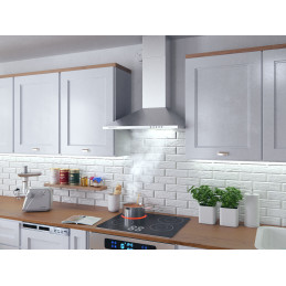 Dūmtraukis gartraukis 60 cm Berdsen BT-213 INOX