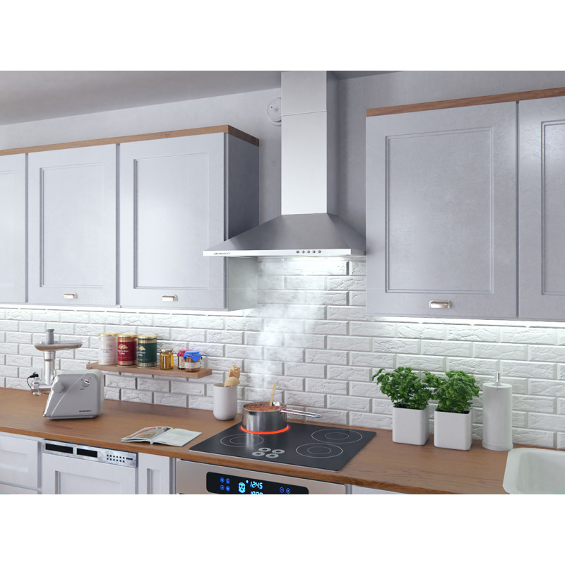 Dūmtraukis gartraukis 60 cm Berdsen BT-213 INOX