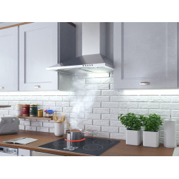 Dūmtraukis gartraukis 60 cm Berdsen BT-213 INOX
