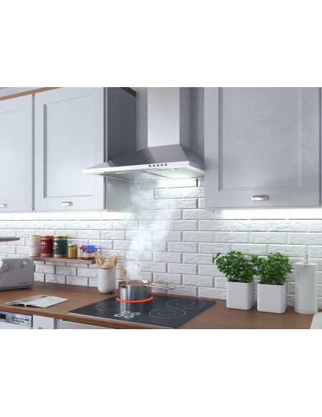 Dūmtraukis gartraukis 60 cm Berdsen BT-213 INOX