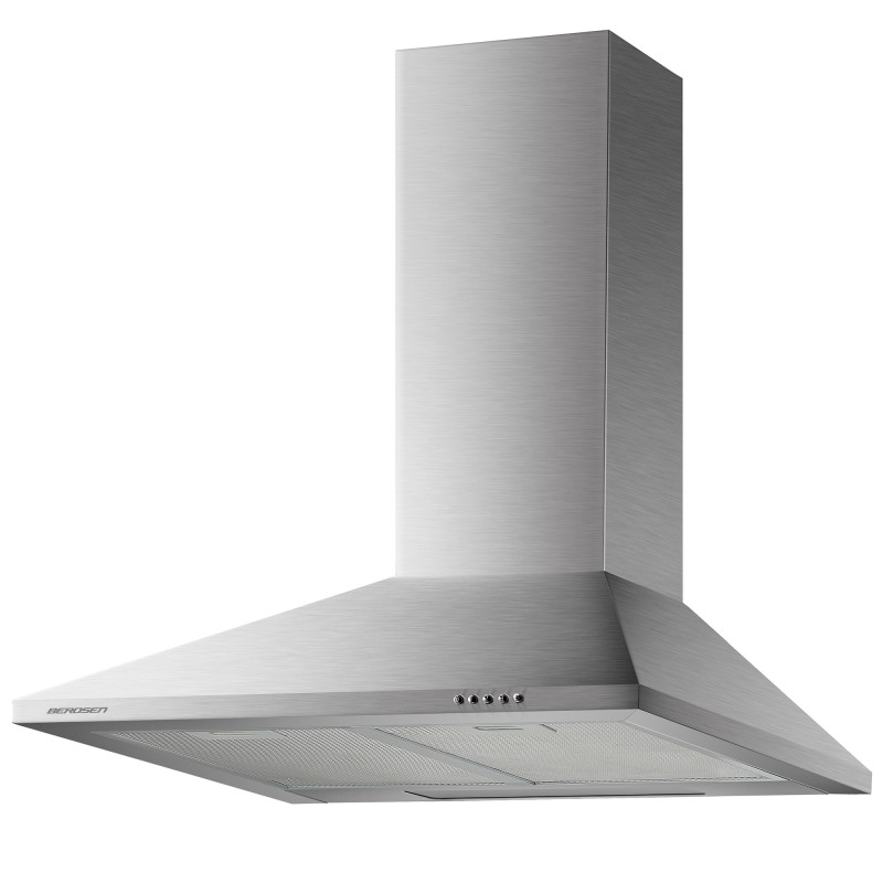 Dūmtraukis gartraukis 60 cm Berdsen BT-213 INOX