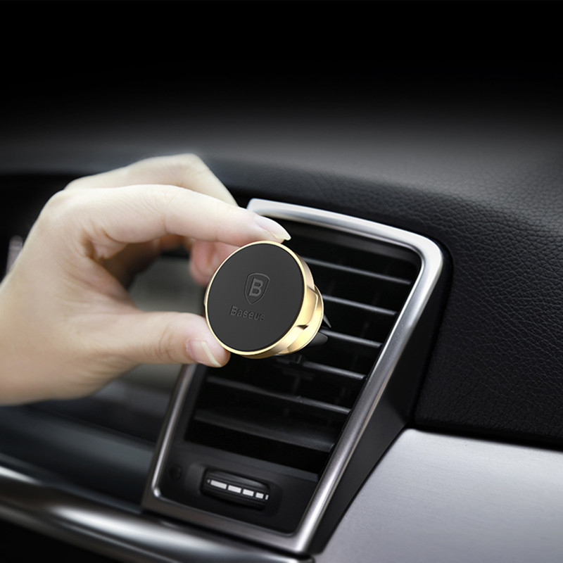 Magnetinis automobilinis telefono laikiklis orlaidei juodas