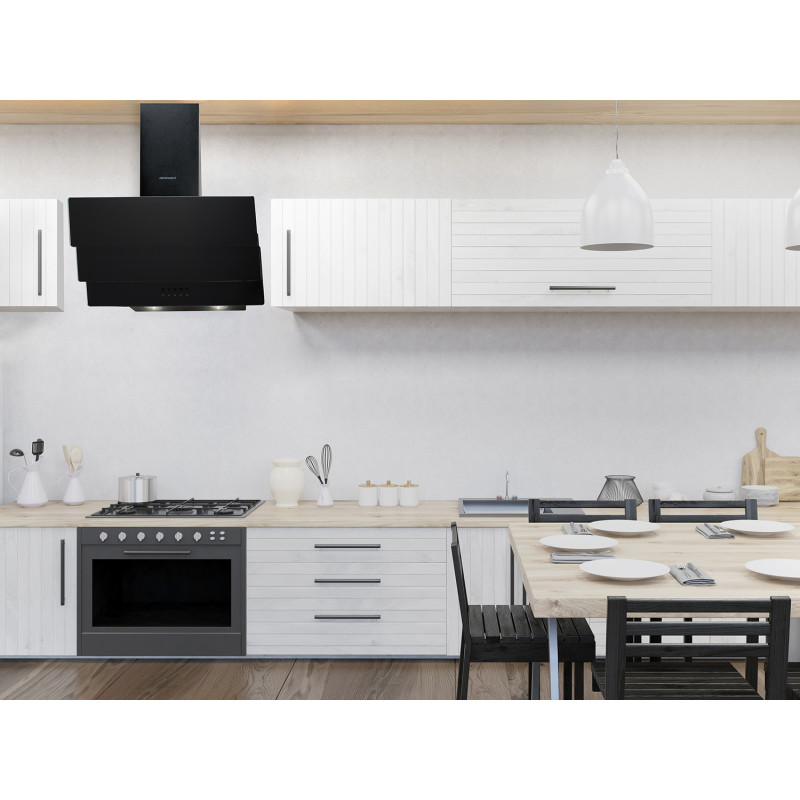 Dūmtraukis gartraukis 60 cm Berdsen BT-212 juodas