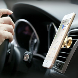 Magnetinis automobilinis telefono laikiklis orlaidei juodas