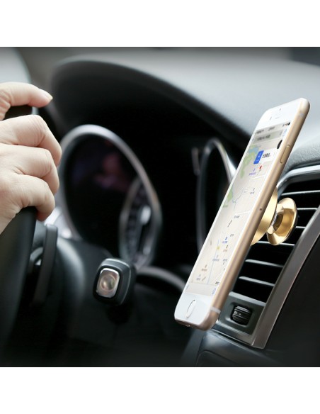 Magnetinis automobilinis telefono laikiklis orlaidei juodas Magnetinis automobilinis telefono laikiklis orlaidei juodas