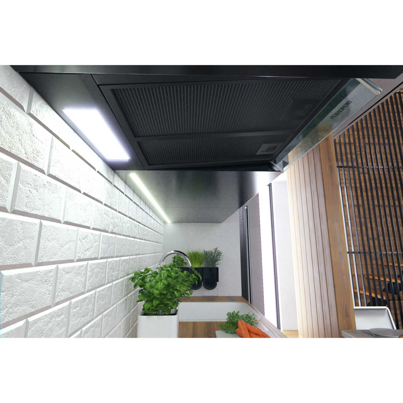 Po spintele esantis gartraukis - absorberis 50 cm Berdsen BE-10-A juodas