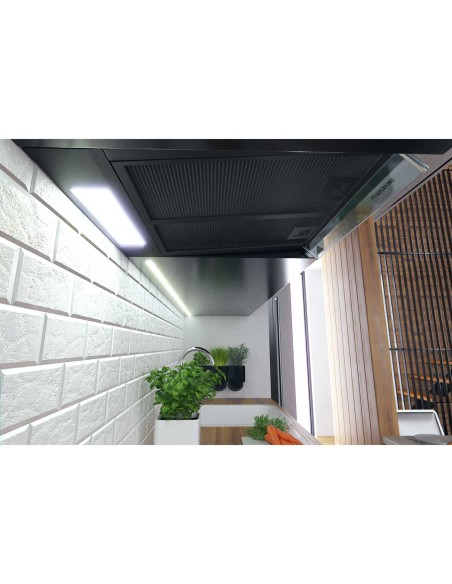 Po spintele esantis gartraukis - absorberis 50 cm Berdsen BE-10-A juodas
