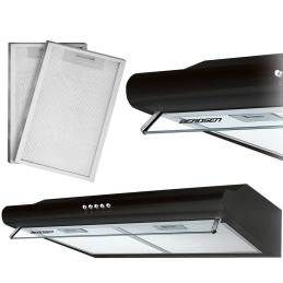 Po spintele gartraukis - absorberis 60 cm Berdsen BE-10-A juodas