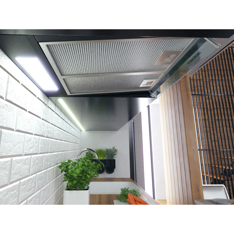 Po spintele esantis gartraukis - absorberis 50 cm Berdsen BE-10-A juodas
