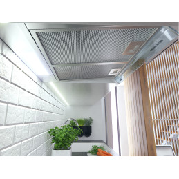 Po spintele esantis gartraukis - absorberis 50 cm Berdsen BE-10-A INOX