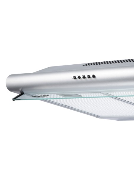 Po spintele esantis gartraukis - absorberis 50 cm Berdsen BE-10-A INOX Po spintele esantis gartraukis - absorberis 50 cm Berdsen BE-10-A INOX