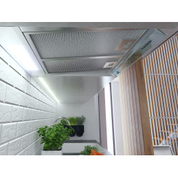 Po spintele esantis gartraukis - absorberis 50 cm Berdsen BE-10-A INOX