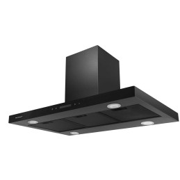 Virtuvės gartraukis 90 cm Black Berdsen BE-90E