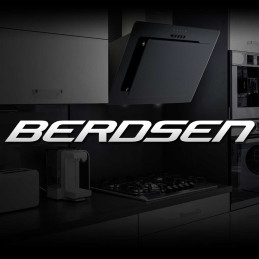 Virtuvės gartraukis 90 cm Inox Berdsen BE-90S