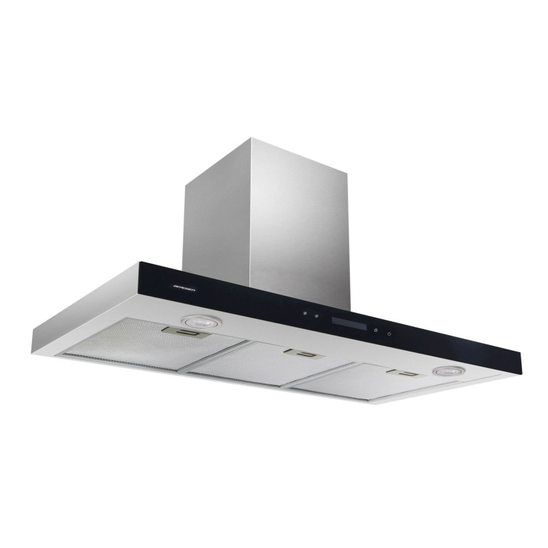 Virtuvės gartraukis 90 cm Inox Berdsen BE-90S