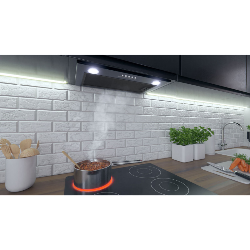 Po spintele gartraukis 52 cm juodas BE-50