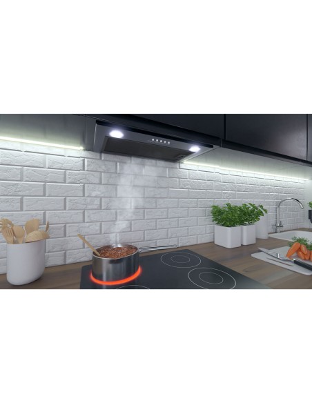 Po spintele gartraukis 52 cm juodas BE-50