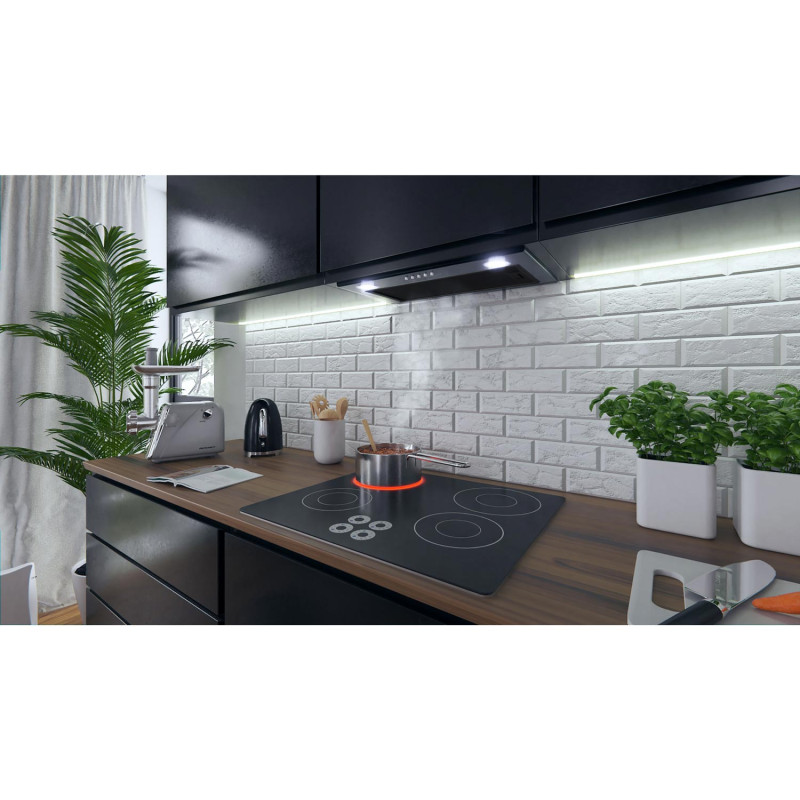 Po spintele gartraukis 52 cm juodas BE-50