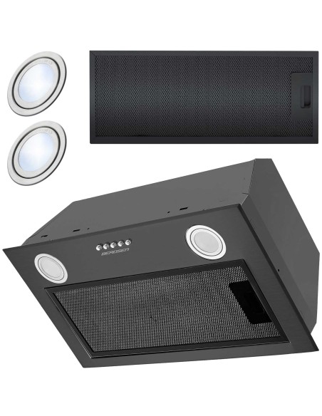 Po spintele gartraukis 52 cm juodas BE-50