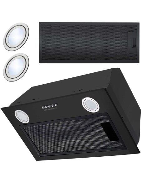 Po spintele gartraukis 60 cm juodas BE-50