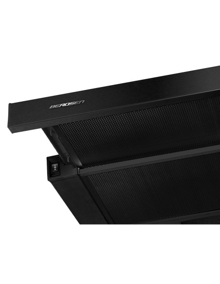 Po spintele esantis gartraukis - 60 cm Berdsen BE-60-LW juodas