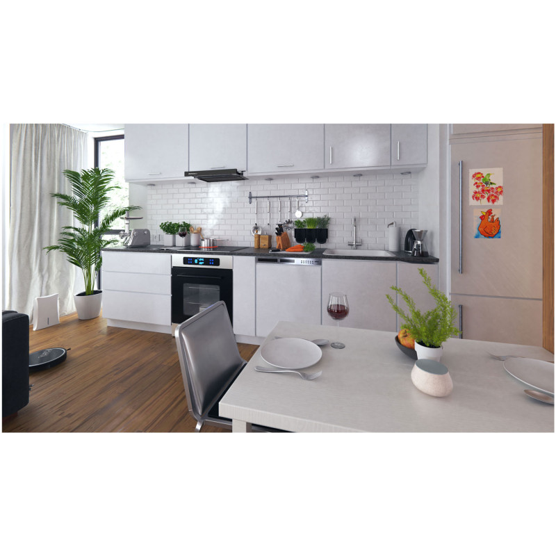 Po spintele esantis gartraukis - 60 cm Berdsen BE-60-LW juodas