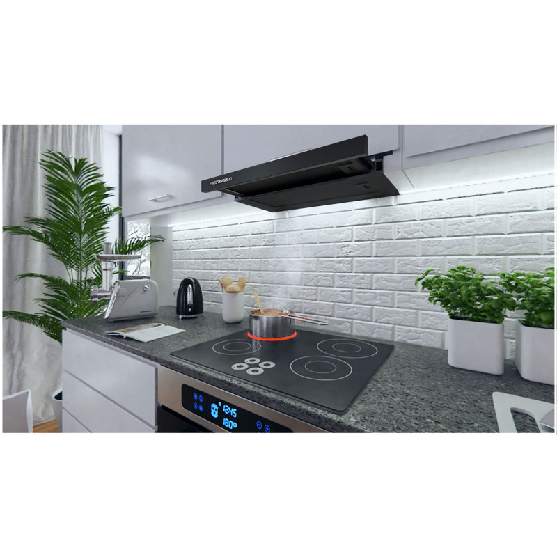 Po spintele esantis gartraukis - 60 cm Berdsen BE-60-LW juodas