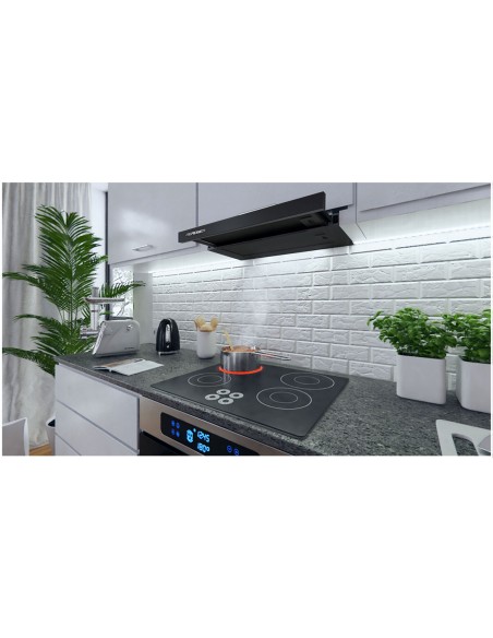 Po spintele esantis gartraukis - 60 cm Berdsen BE-60-LW juodas