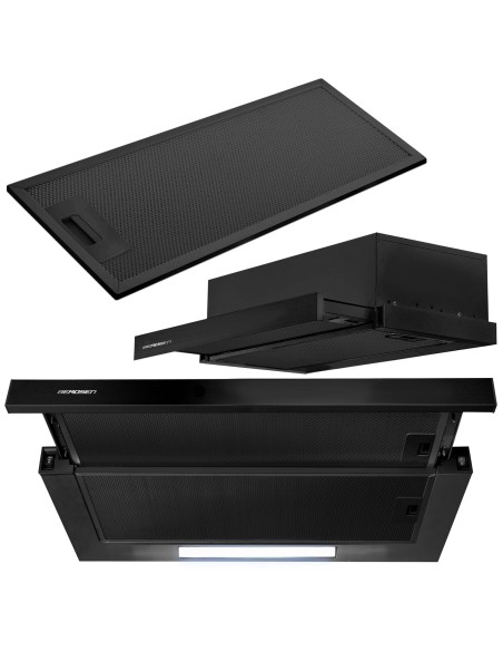 Po spintele esantis gartraukis - 60 cm Berdsen BE-60-LW juodas